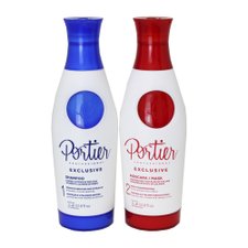 Kit Progressiva Escova Tradicional 2x1L - Portier Kit Progressiva Escova Tradicional 2x1L - Portier