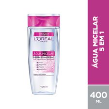 Água Micelar Solução de Limpeza Facial 5 em 1 400ml - L'Oréal Paris Água Micelar Solução de Limpeza Facial 5 em 1 400ml - L'Oréal Paris