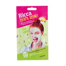 Máscara Facial Limpeza Detox 1 Unidade - Ricca Máscara Facial Limpeza Detox 1 Unidade - Ricca