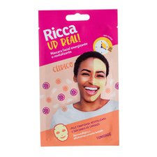 Máscara Facial Energiza Up Real 1 Unidade - Ricca Máscara Facial Energiza Up Real 1 Unidade - Ricca