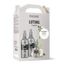 Kit Shampoo + Tratamento + Leave-in Lifting Capilar 2,250L - Inoar Kit Shampoo + Tratamento + Leave-in Lifting Capilar 2,250L - Inoar