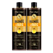 Kit Shampoo + Condicionador Coleção Blends Duo 2L - Inoar Kit Shampoo + Condicionador Coleção Blends Duo 2L - Inoar