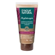 Creme Esfoliante Cristais de Quartzo e Argilas 180g - D'água Natural Creme Esfoliante Cristais de Quartzo e Argilas 180g - D'água Natural