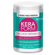 Creme de Pentear Cachos Definidos Keraform 1kg - Skafe Creme de Pentear Cachos Definidos Keraform 1kg - Skafe