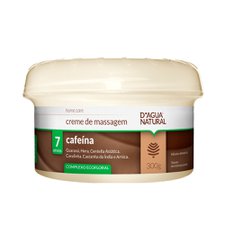 Creme de Massagem Cafeína 7 Ativos 300g - D'água Natural Creme de Massagem Cafeína 7 Ativos 300g - D'água Natural