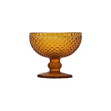 Jogo 6 Taças Sobremesa de Vidro Bico de Jaca Ambar 300ml 25876 Bon Gourmet Jogo 6 Taças Sobremesa de Vidro Bico de Jaca Ambar 300ml 25876 Bon Gourmet