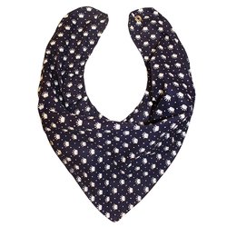 Babador Bandana Coroa Marinho Babador Bandana Coroa Marinho