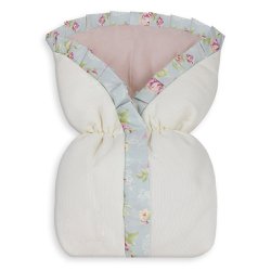 Porta Bebê Ursa Realeza Floral Rosa Porta Bebê Ursa Realeza Floral Rosa