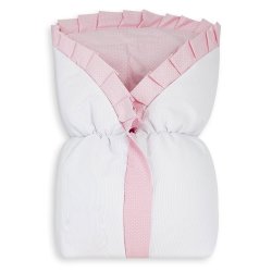 Porta Bebê Ursa Realeza Poá Rosa Porta Bebê Ursa Realeza Poá Rosa