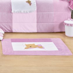 Tapete Bebê Urso Rosa Tapete Bebê Urso Rosa