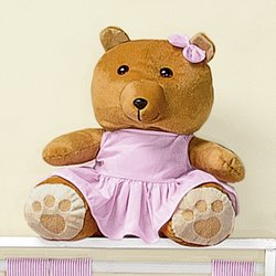 Ursinha Decorativa Urso Rosa M Ursinha Decorativa Urso Rosa M