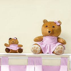 Ursinhas Decorativas Ursa Rosa 2 Peças Ursinhas Decorativas Ursa Rosa 2 Peças