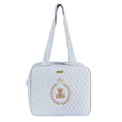 Bolsa Maternidade Puppi Coroa Azul Bebê P Bolsa Maternidade Puppi Coroa Azul Bebê P