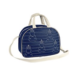 Bolsa Maternidade Ursinho Marinho com Palha M Bolsa Maternidade Ursinho Marinho com Palha M