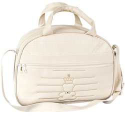 Bolsa Maternidade Urso Coroa Palha G Bolsa Maternidade Urso Coroa Palha G