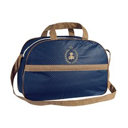 Bolsa Maternidade Basic Marinho com Marrom M Bolsa Maternidade Basic Marinho com Marrom M