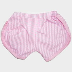 Shorts Baby Julia Listras Rosa Shorts Baby Julia Listras Rosa
