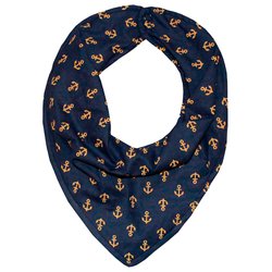 Babador Bandana Âncora Marinho Babador Bandana Âncora Marinho