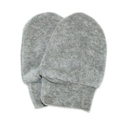 Luva Baby Cinza Plush Luva Baby Cinza Plush