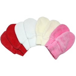 Kit Luvinhas Baby Plush Rosa - Vermelho - Branco - Palha 4 Peças Kit Luvinhas Baby Plush Rosa - Vermelho - Branco - Palha 4 Peças