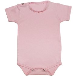 Body de Bebê Pérola Rosa Body de Bebê Pérola Rosa