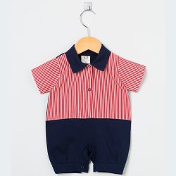 Macacão Curto de Bebê Tulio Marinho Macacão Curto de Bebê Tulio Marinho