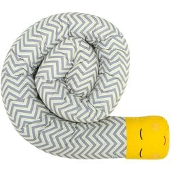 Minhocão de Berço Chevron Amarelo Minhocão de Berço Chevron Amarelo