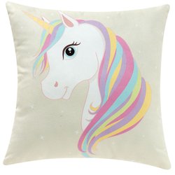 Almofada Unicorn Beauty Quadrada Almofada Unicorn Beauty Quadrada