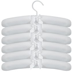 Kit de Cabide Piquet Branco 6 Peças Kit de Cabide Piquet Branco 6 Peças