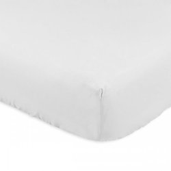 Lençol de Elástico Para Mini Berço Branco Lençol de Elástico Para Mini Berço Branco