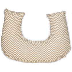 Almofada Amamentação Urso Elliot Chevron Cáqui Almofada Amamentação Urso Elliot Chevron Cáqui