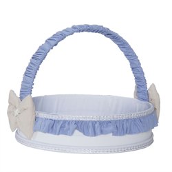 Cesta Decorada Esplendor Azul Cesta Decorada Esplendor Azul