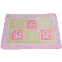Tapete de Pelúcia Antiderrapante Fofuchas Rosa Tapete de Pelúcia Antiderrapante Fofuchas Rosa