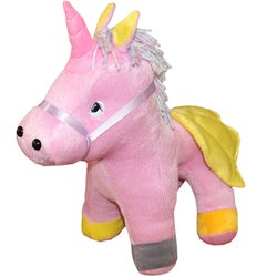 Unicórnio Rosa e Amarelo Unicórnio Rosa e Amarelo