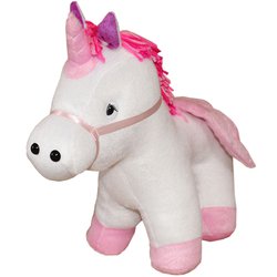 Unicórnio Branco e Rosa Unicórnio Branco e Rosa