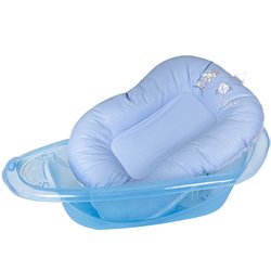 Almofada para Banho de Bebê Azul Almofada para Banho de Bebê Azul