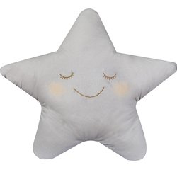 Almofada Estrelinha Cinza Almofada Estrelinha Cinza