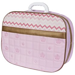 Mala Maternidade Nobreza Chevron Rosa Mala Maternidade Nobreza Chevron Rosa