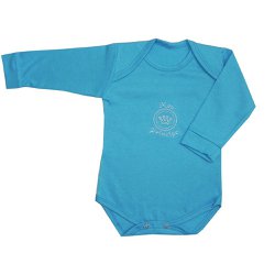 Body de Bebê Meu Príncipe Azul Manga Longa Body de Bebê Meu Príncipe Azul Manga Longa