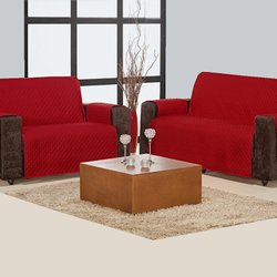 Capa para Sofá Home Vermelho 2 e 3 Lugares Capa para Sofá Home Vermelho 2 e 3 Lugares