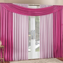 Cortina Alana Rosa e Pink 2,00m x 1,70m Cortina Alana Rosa e Pink 2,00m x 1,70m