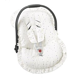 Capa Bebê Conforto Triângulo Colorido 3 Peças Capa Bebê Conforto Triângulo Colorido 3 Peças