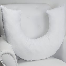 Almofada Amamentação Piquet Branco Almofada Amamentação Piquet Branco