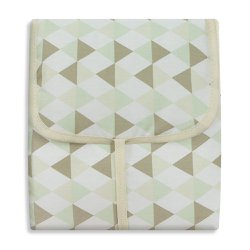 Trocador Portátil Losango Verde com Bolso Trocador Portátil Losango Verde com Bolso