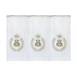 Fralda de Ombro Urso Thed Cáqui 3 Peças Fralda de Ombro Urso Thed Cáqui 3 Peças