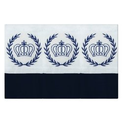 Toalha de Boca Realeza Marinho 3 Peças Toalha de Boca Realeza Marinho 3 Peças