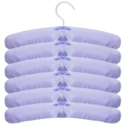 Kit de Cabide Lilás 6 Peças Kit de Cabide Lilás 6 Peças