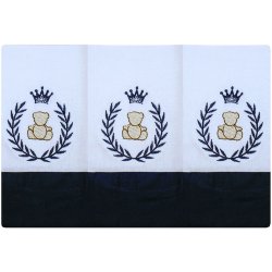 Toalha de Boca Urso Thed Marinho 3 Peças Toalha de Boca Urso Thed Marinho 3 Peças