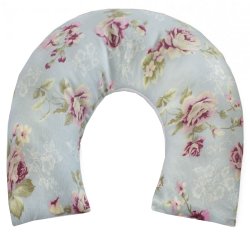 Almofada de Pescoço para Bebê Realeza Floral Rosa Almofada de Pescoço para Bebê Realeza Floral Rosa