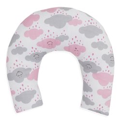 Almofada de Pescoço para Bebê Chuva de Benção Rosa Almofada de Pescoço para Bebê Chuva de Benção Rosa